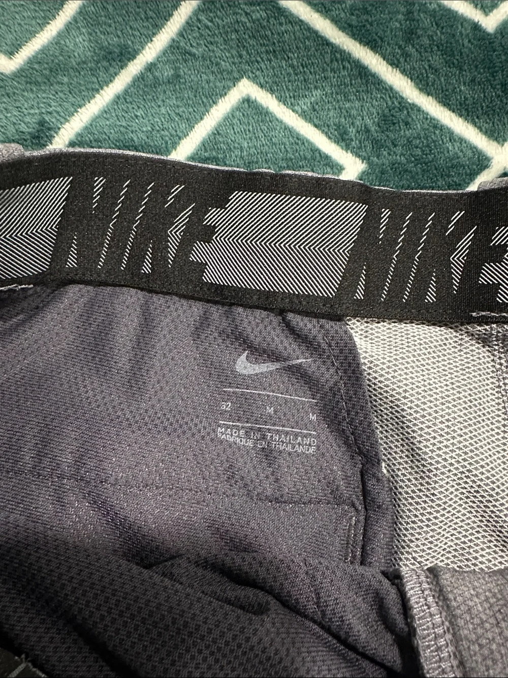 Nike Gray Flat-Front Men's Shorts